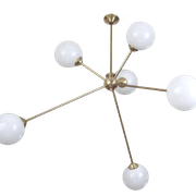 Sputnik chandelier, 1960s