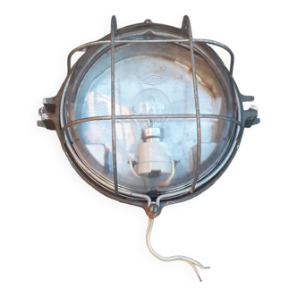 Industrial wall light / passageway / porthole - 1950s