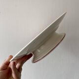 Set of 3 vintage iron clay dishes model 4205 from Saint Amand