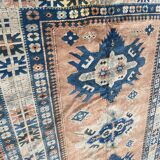 Vintage Turkish carpet Kars Anatolia handmade 224x324 cm