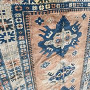 Vintage Turkish carpet Kars Anatolia handmade 224x324 cm