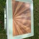 Petit meuble style coiffeuse avec marqueterie