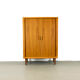 Danish Teak Cabinet with Tambour Doors from Dyrlund, 1970s