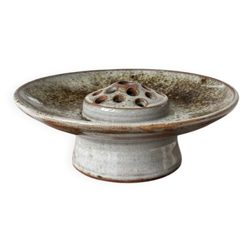 Ceramic flower vase by Chantal and Thierry Robert