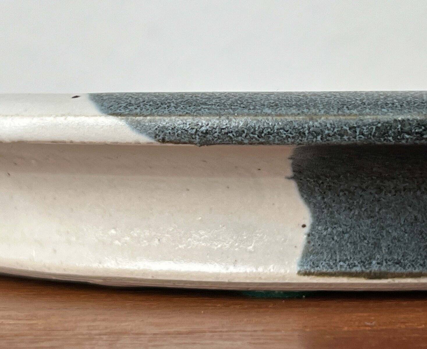 Vintage Danish pottery bowl by Aage Würtz, 1970s.