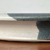 Vintage Danish pottery bowl by Aage Würtz, 1970s.