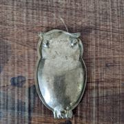 Vide poche hibou en laiton