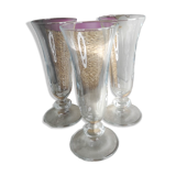 Flûtes à champagne vintage