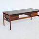 Arne Vodder desk in rosewood and leather Sibast Denmark 1960