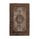 Tapis nouée à la main oriental années 1980 204 cm x 335 cm tapis marron