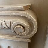 Wooden fireplace surroundings