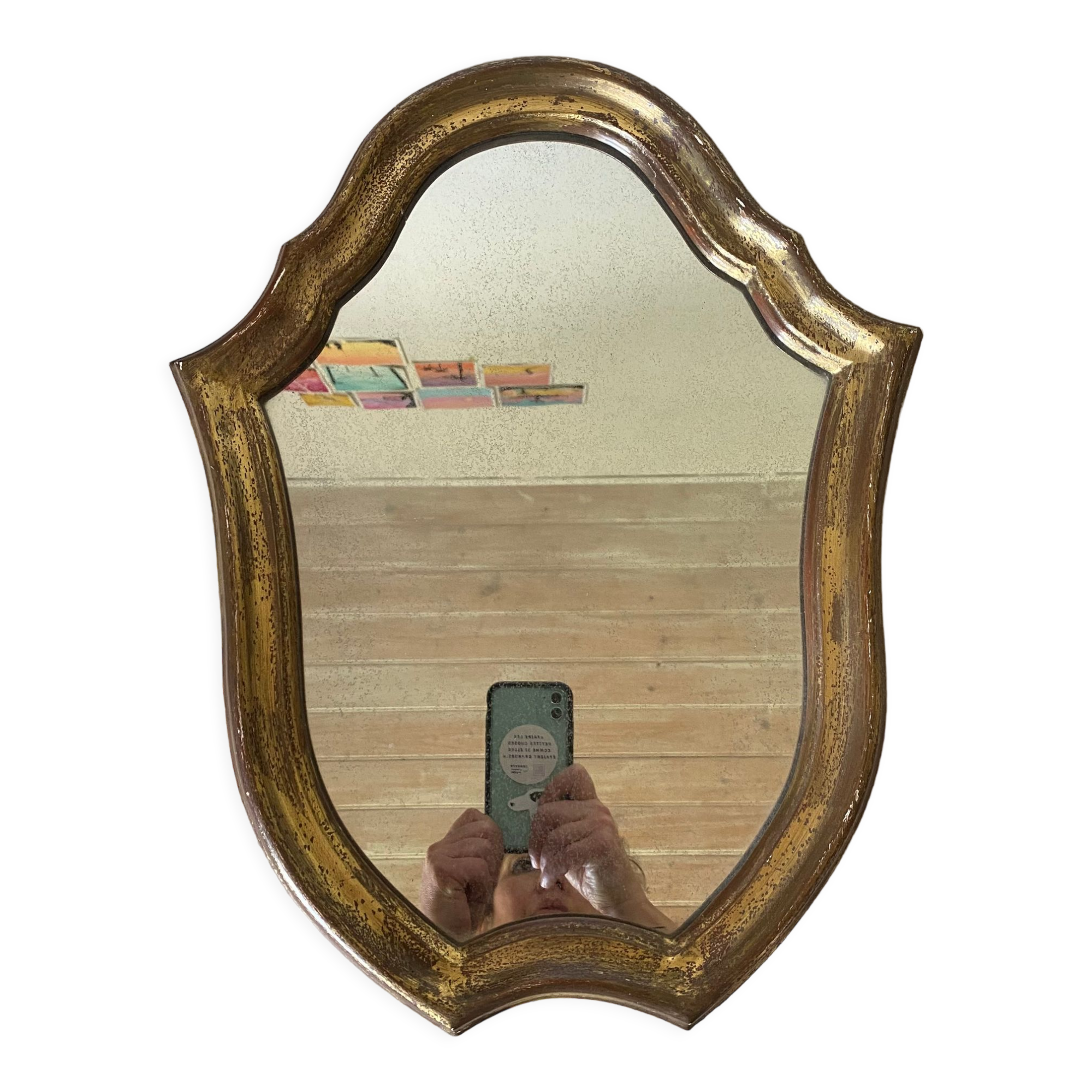 Old mirror 30x45 cm