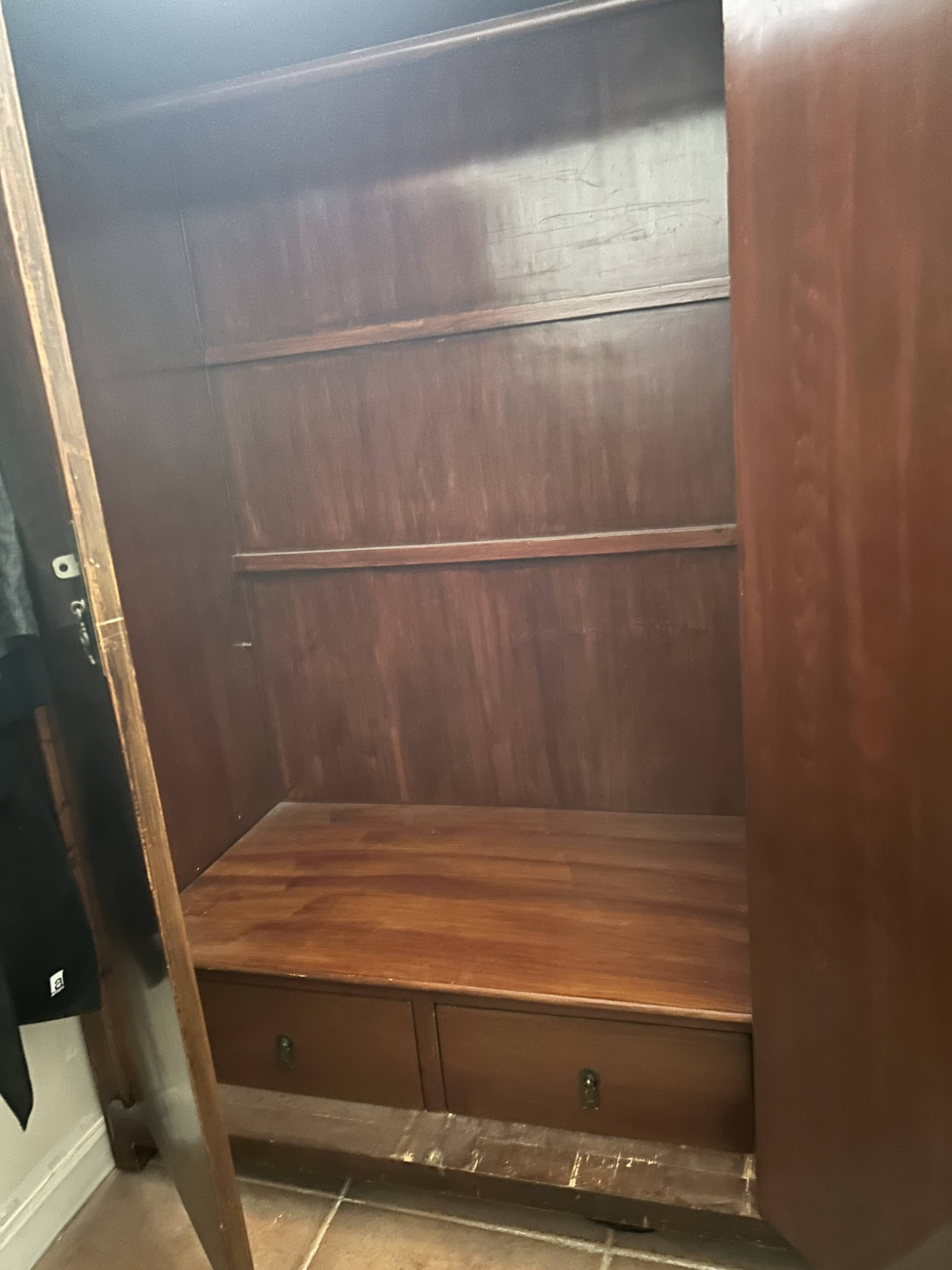 Armoire acajou