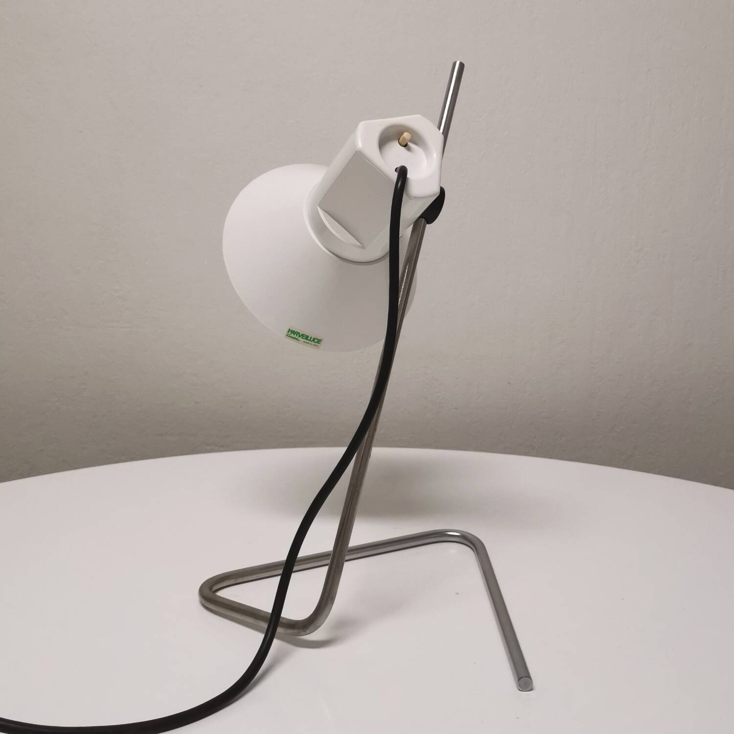 Harveiluce designer desk lamp, vintage Guzzini