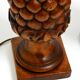 Pair of very decorative large Mid Century Modern "Pineapple" table lamps ma