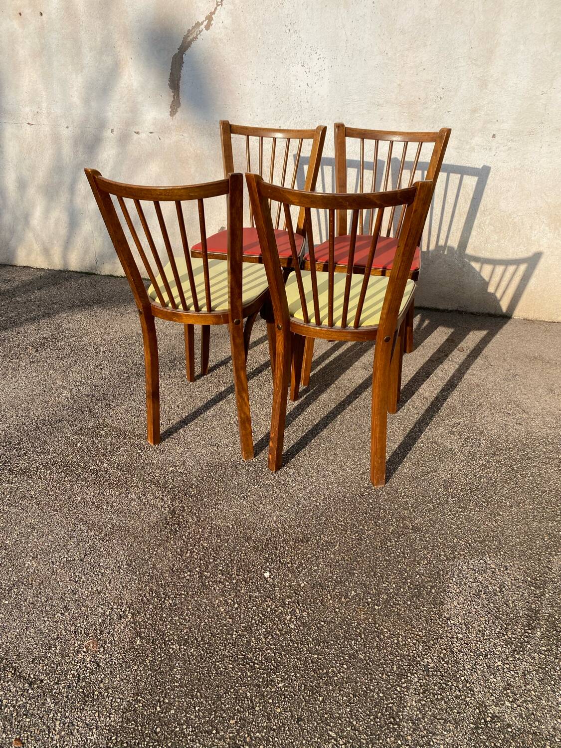 Set de 4 chaises baumann bistrot 153