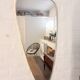 Mirror rear-view mirror 35x85cm