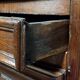 Louis XIII period four-door buffet in solid oak