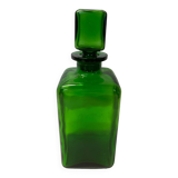 Carafe en verre verte