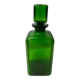 Carafe en verre verte