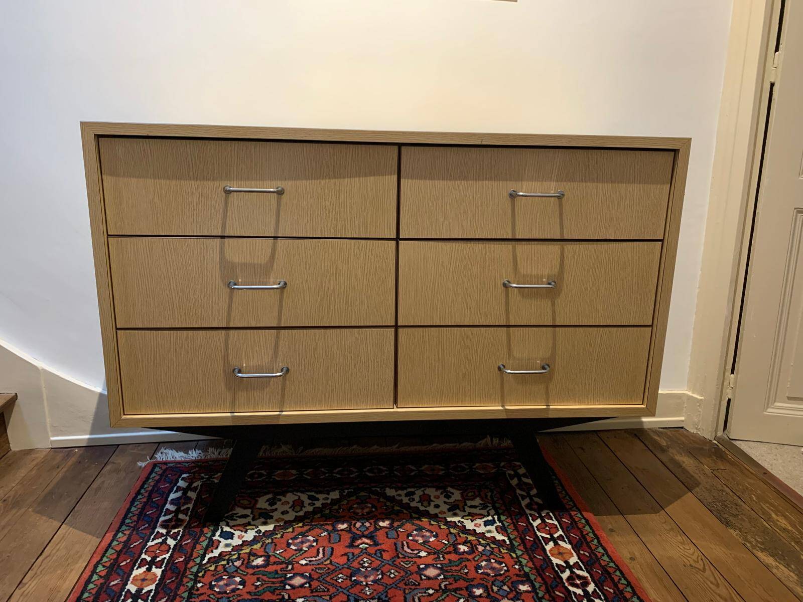 Double commode en formica vintage