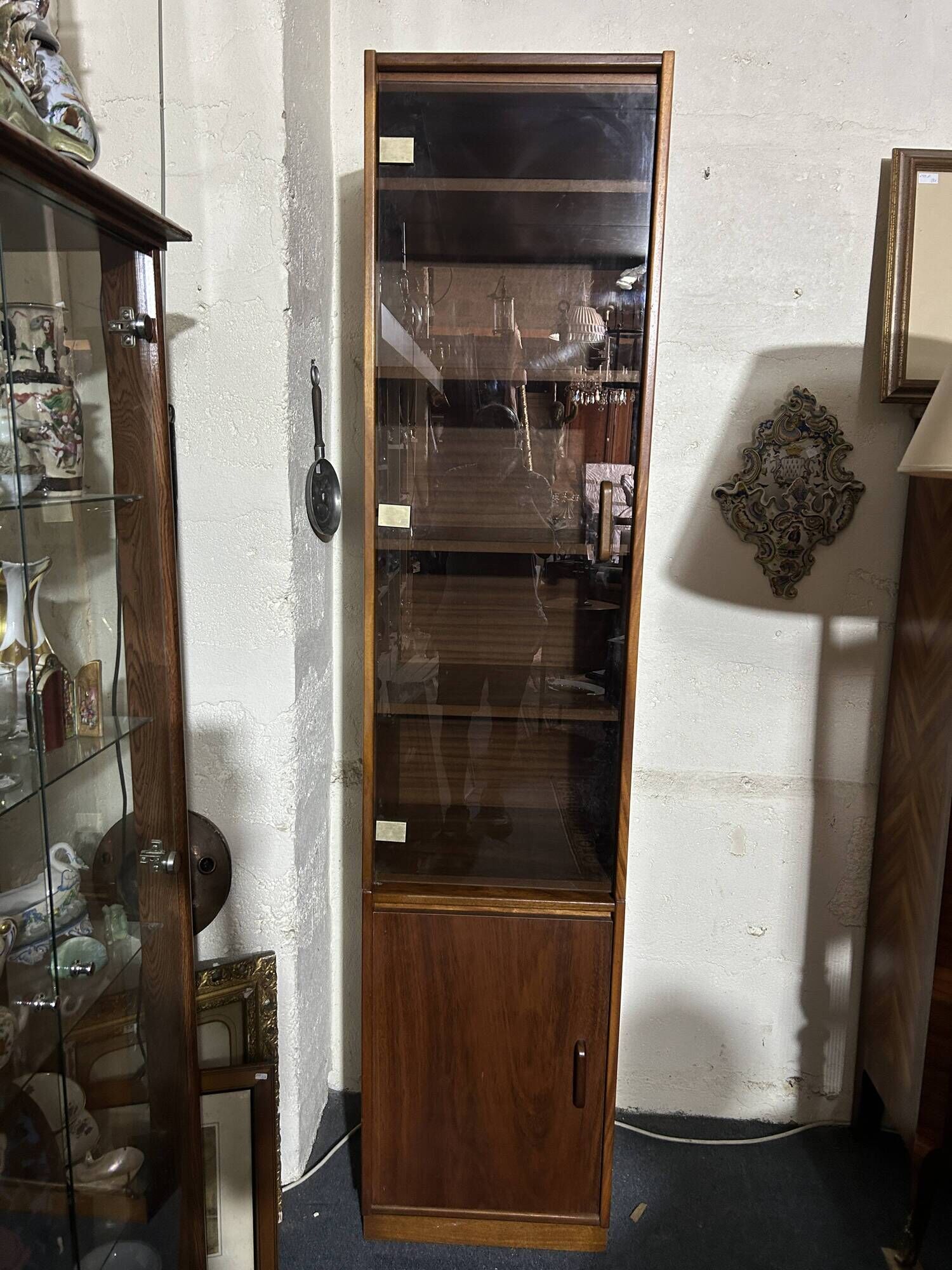 Scandinavian display cabinet, 1960s