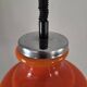 Orange opaline suspension from the 1970s.