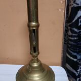 Golden candle holder