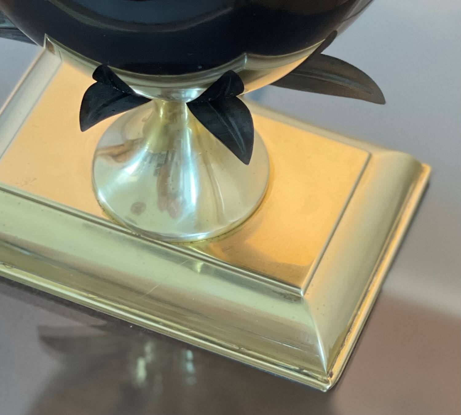 Lamp base Maison Le Dauphin 1980.