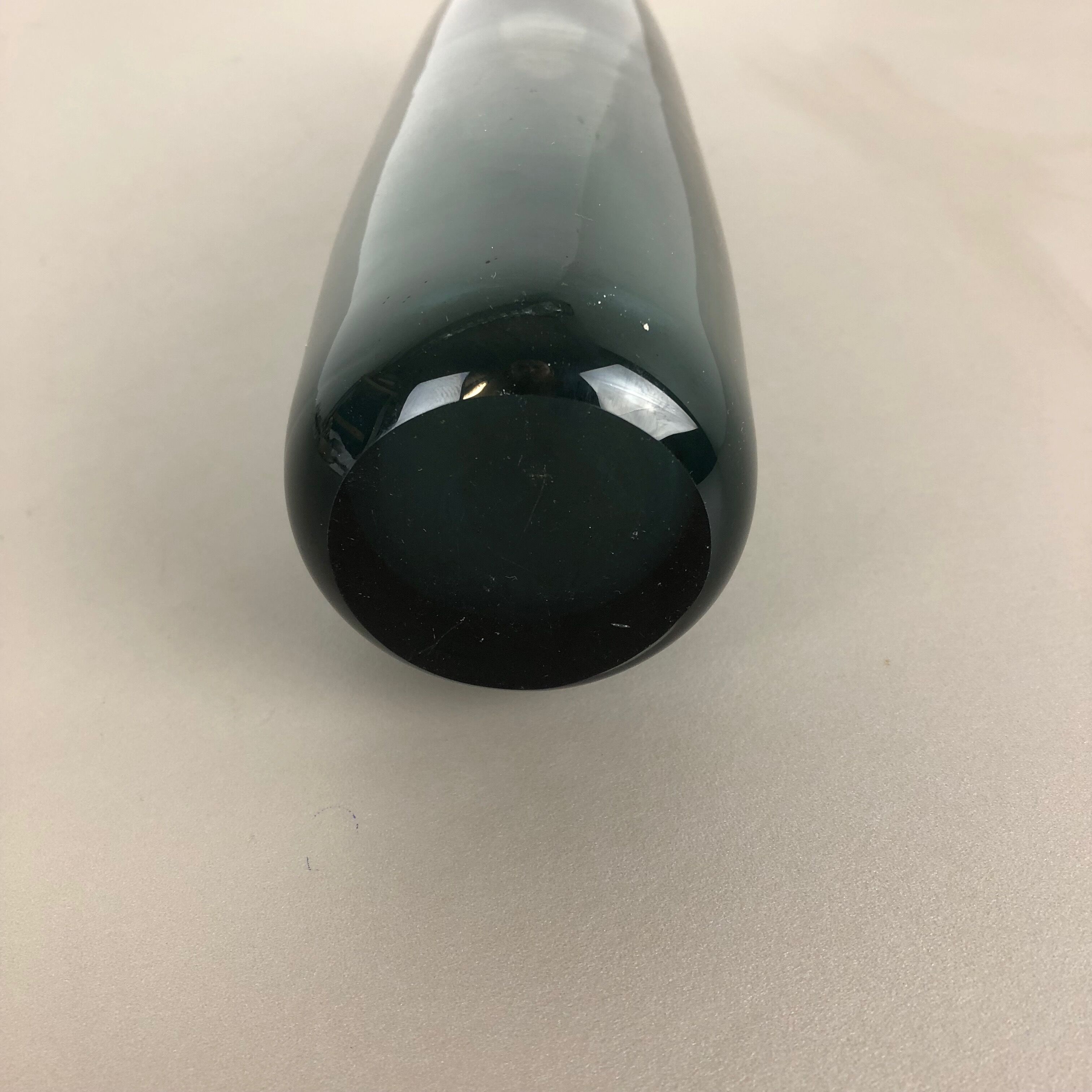 Large Vintage 1960s Turmalin Vase by Wilhelm Wagenfeld for WMF, Germany Bauhaus