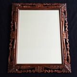 Large carved mirror neobaroque style