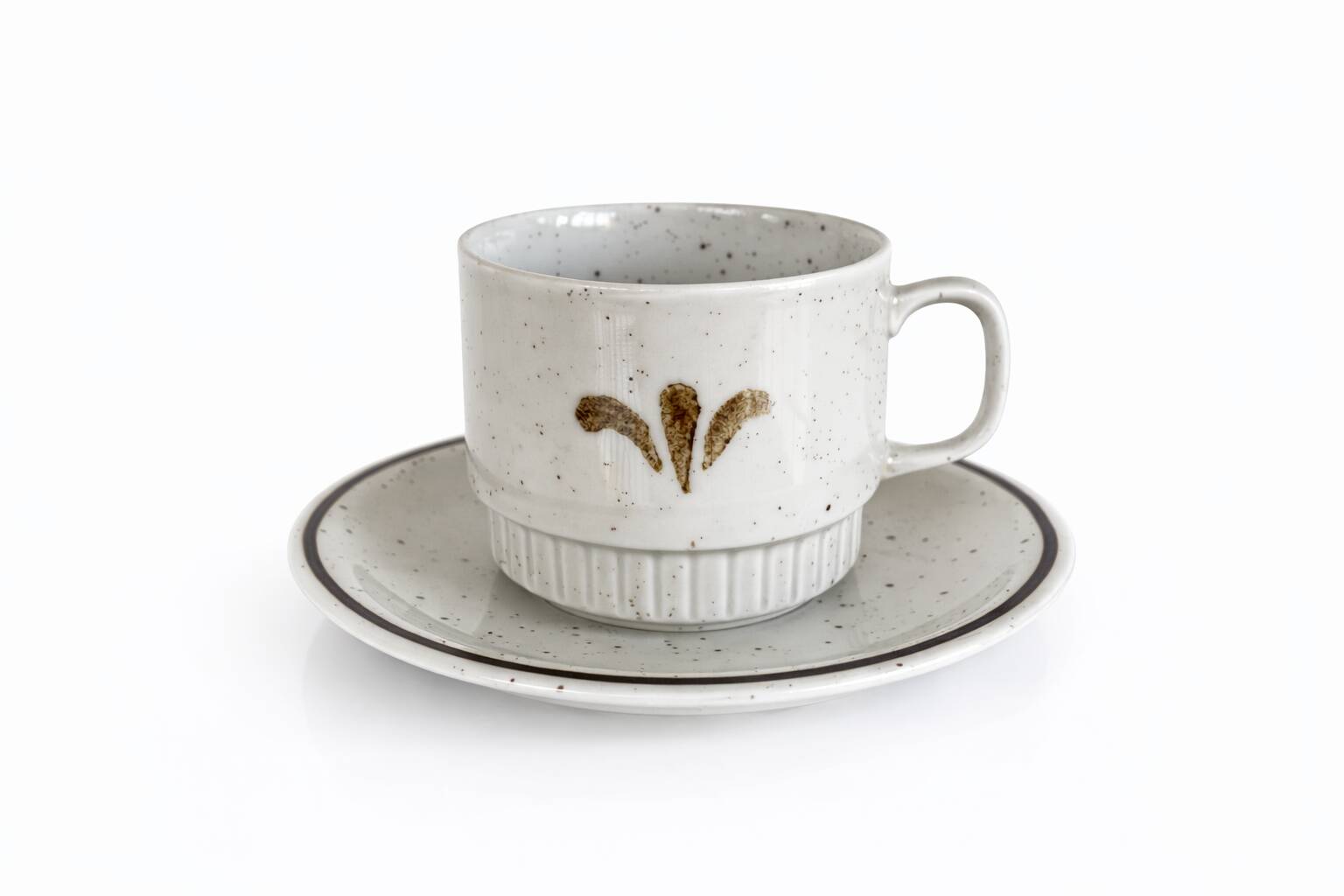 Vintage Bavaria coffee service – porcelain – blue flowers – 24 pieces – 70s