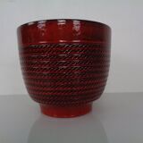 Large ceramic cachepot from Bay Keramik, Germany, 1970s.