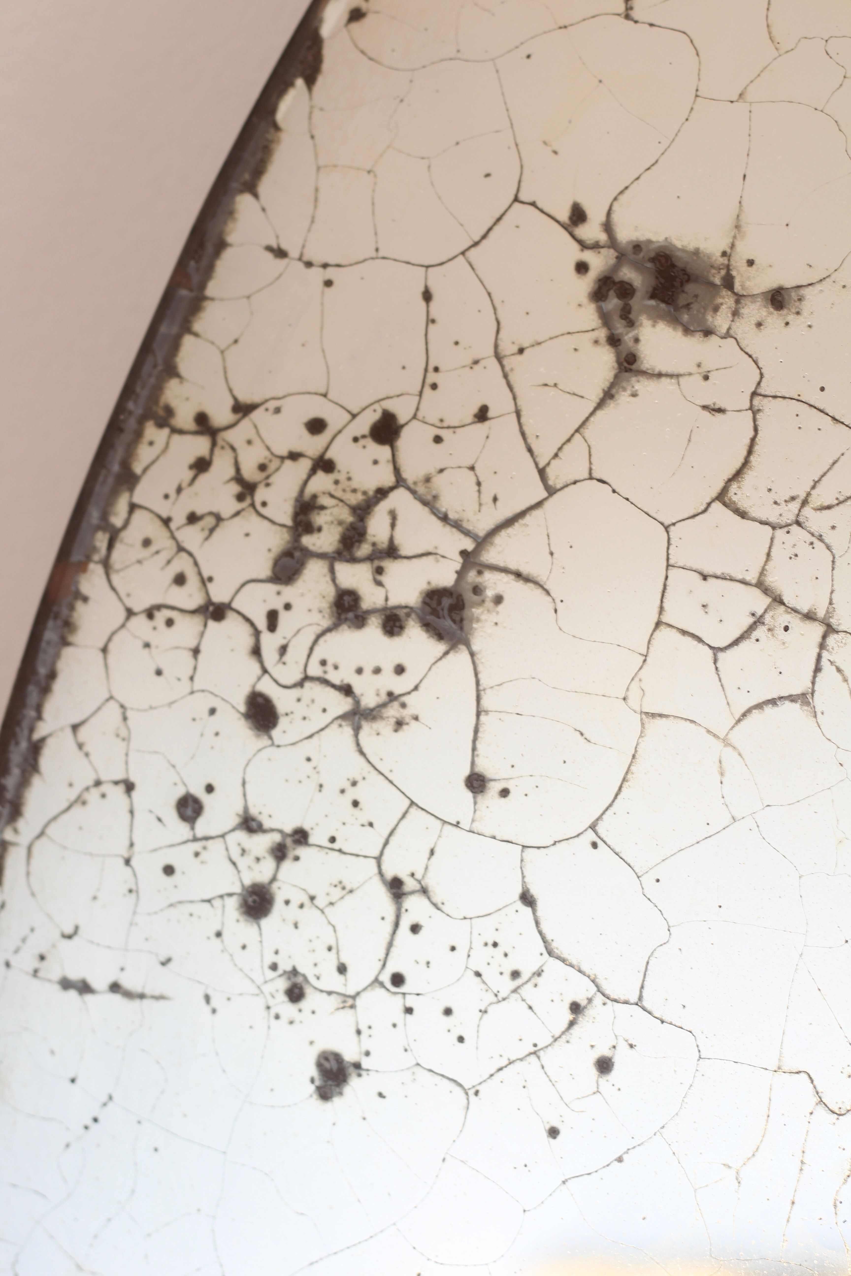 Big round mirror early 20th century 101cm