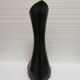 Large vase red and black vintage