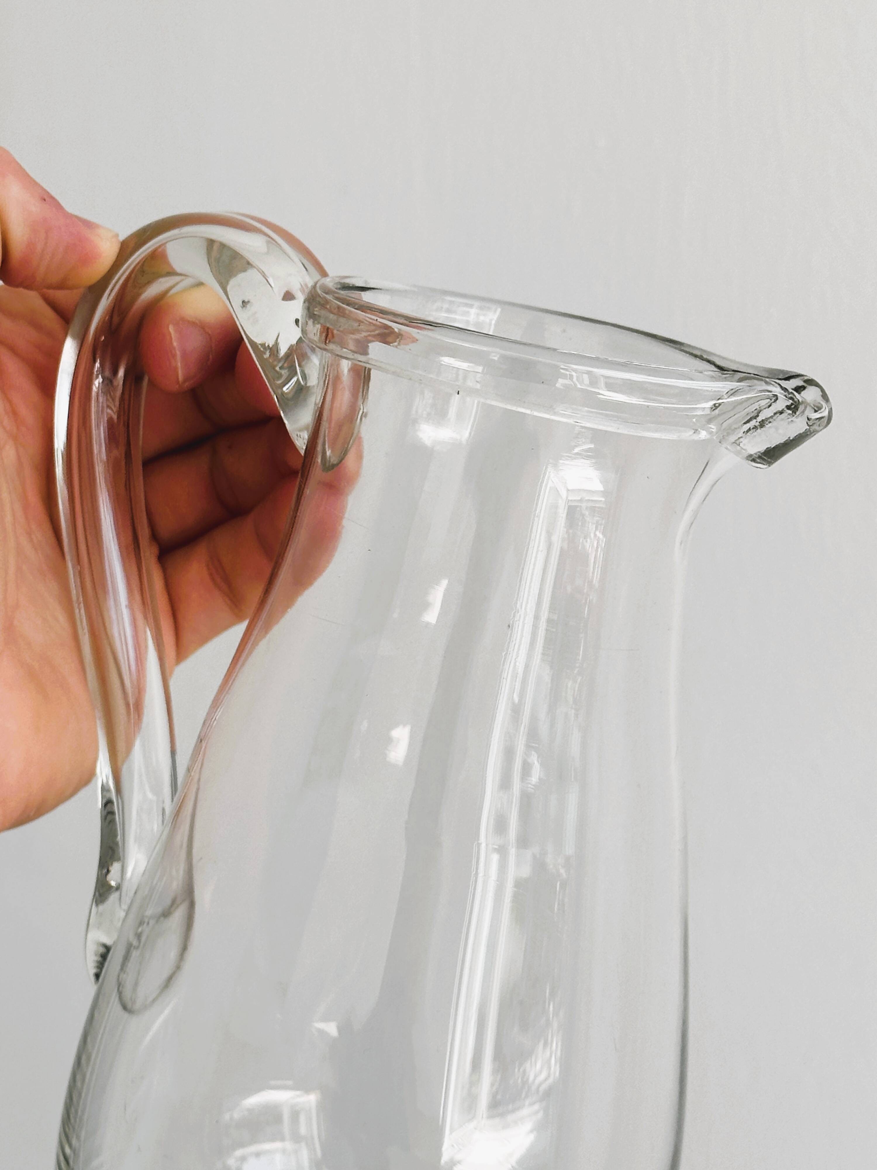 Hand-blown carafe