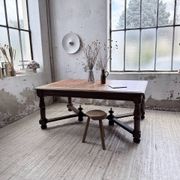 Table chêne style Louis XIV 1900