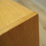 Bibliothèque en frêne, design danois, années 1970, Danemark