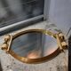 Art Deco oval mirror tray 1930s
