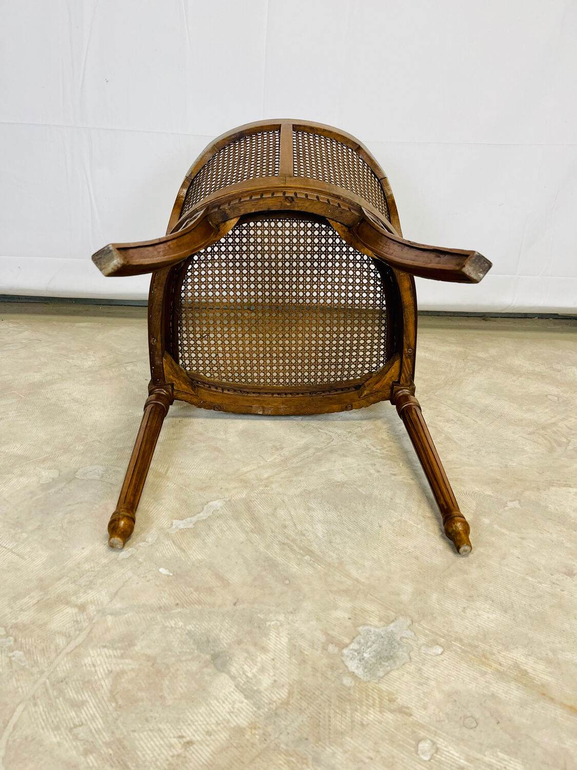 Small cané armchair