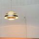 Modern mid-century dome pendant light attributed to Hans Agne Jakobsson, 1960s.
