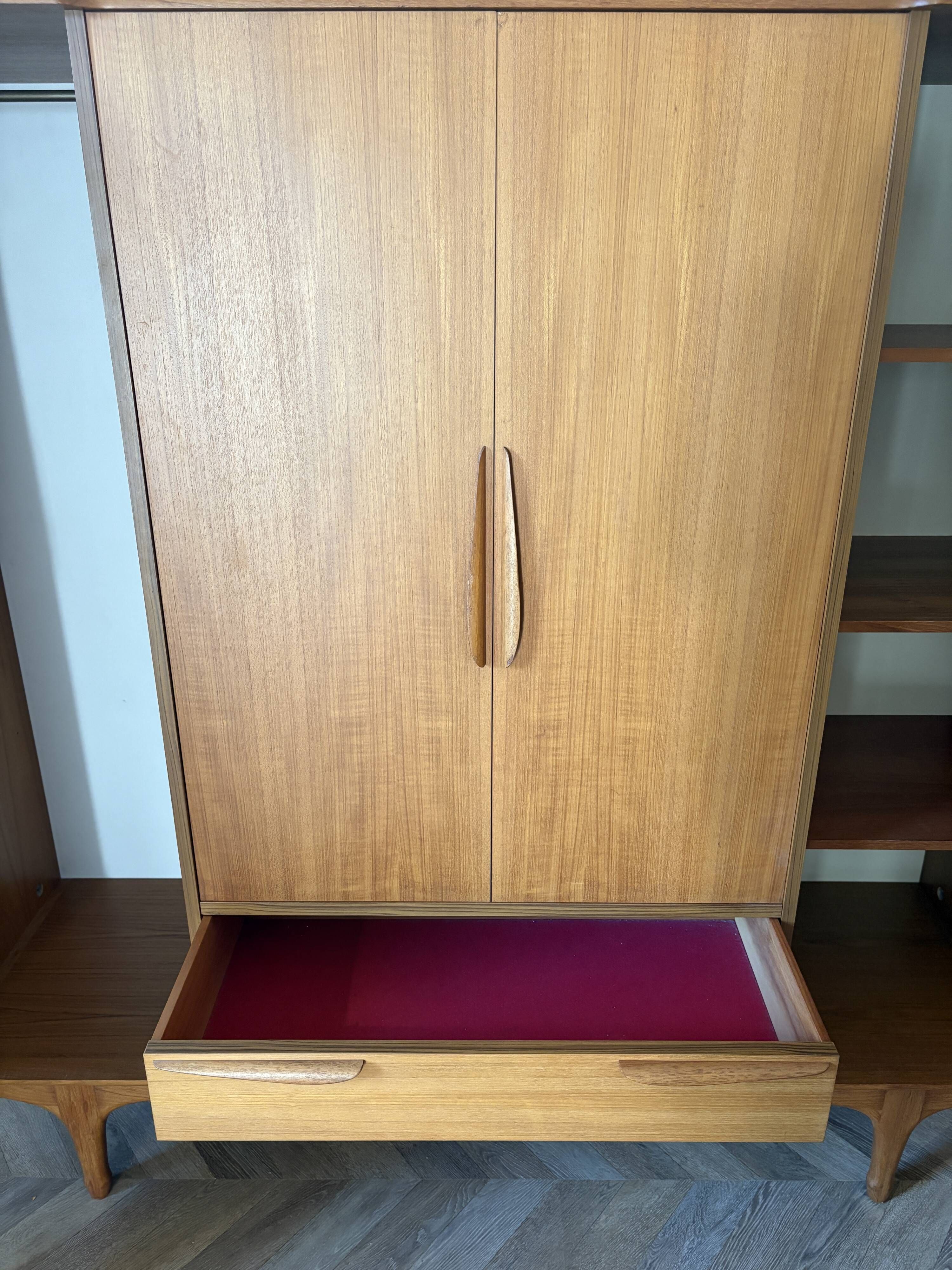 Armoire scandinave vintage teck
