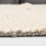 4x7 Kilim Contemporary Gray Beige Kilim Rug, 130x212Cm
