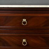 Small Mahogany Chest of Drawers, Louis XVI Style – Part 2 of the 19th Century