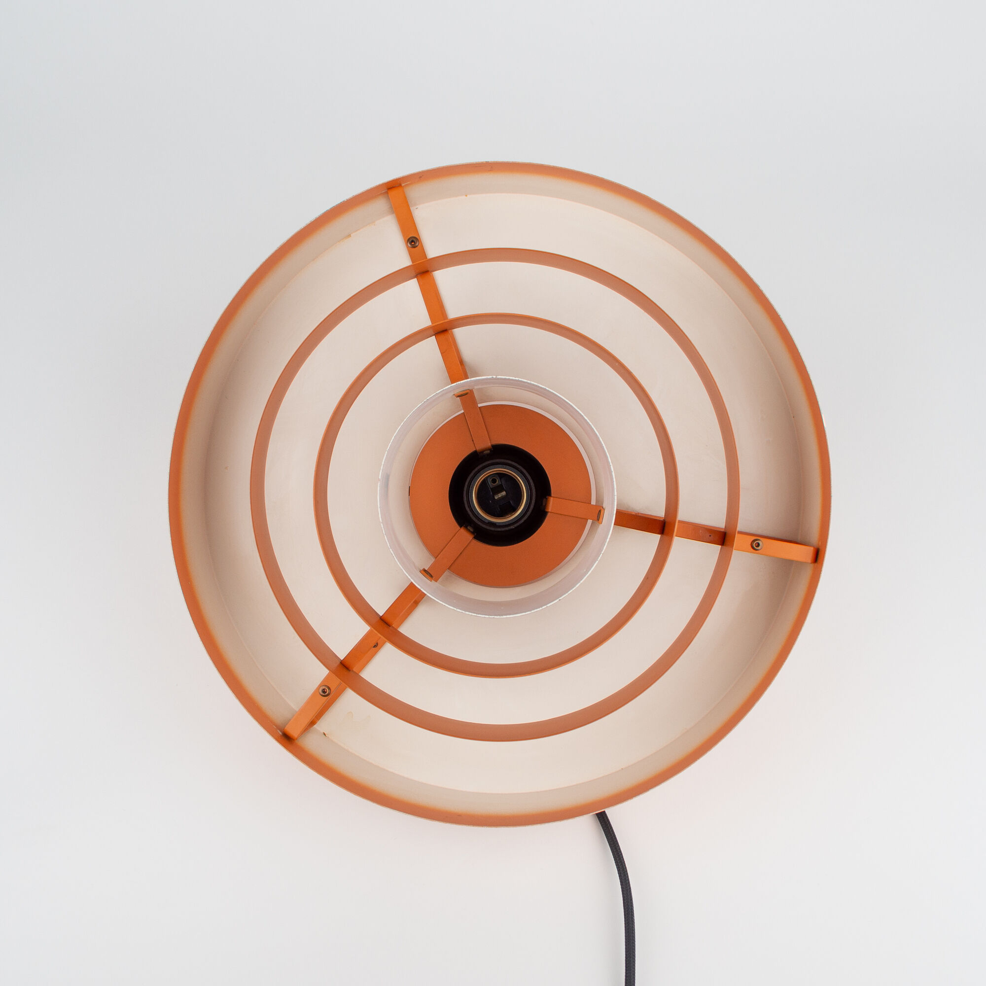 Danish vintage pendant lamp Roulet by Jo Hammerborg, Fog og Morup, 1963