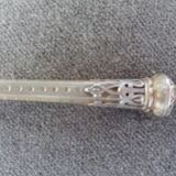 Series of 10 teaspoons in sterling silver vermilled in russian style