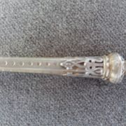 Series of 10 teaspoons in sterling silver vermilled in russian style