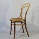Two chairs No. 14, circa 1890 by Fuchs and Freud Bielitz, original patina