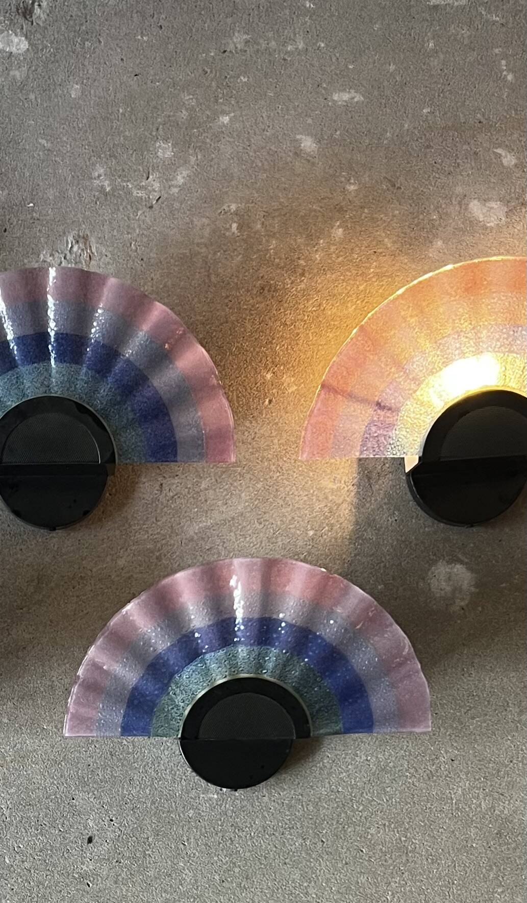 Large Zonca Wall Lamps, Italy, 1980s - 5 available