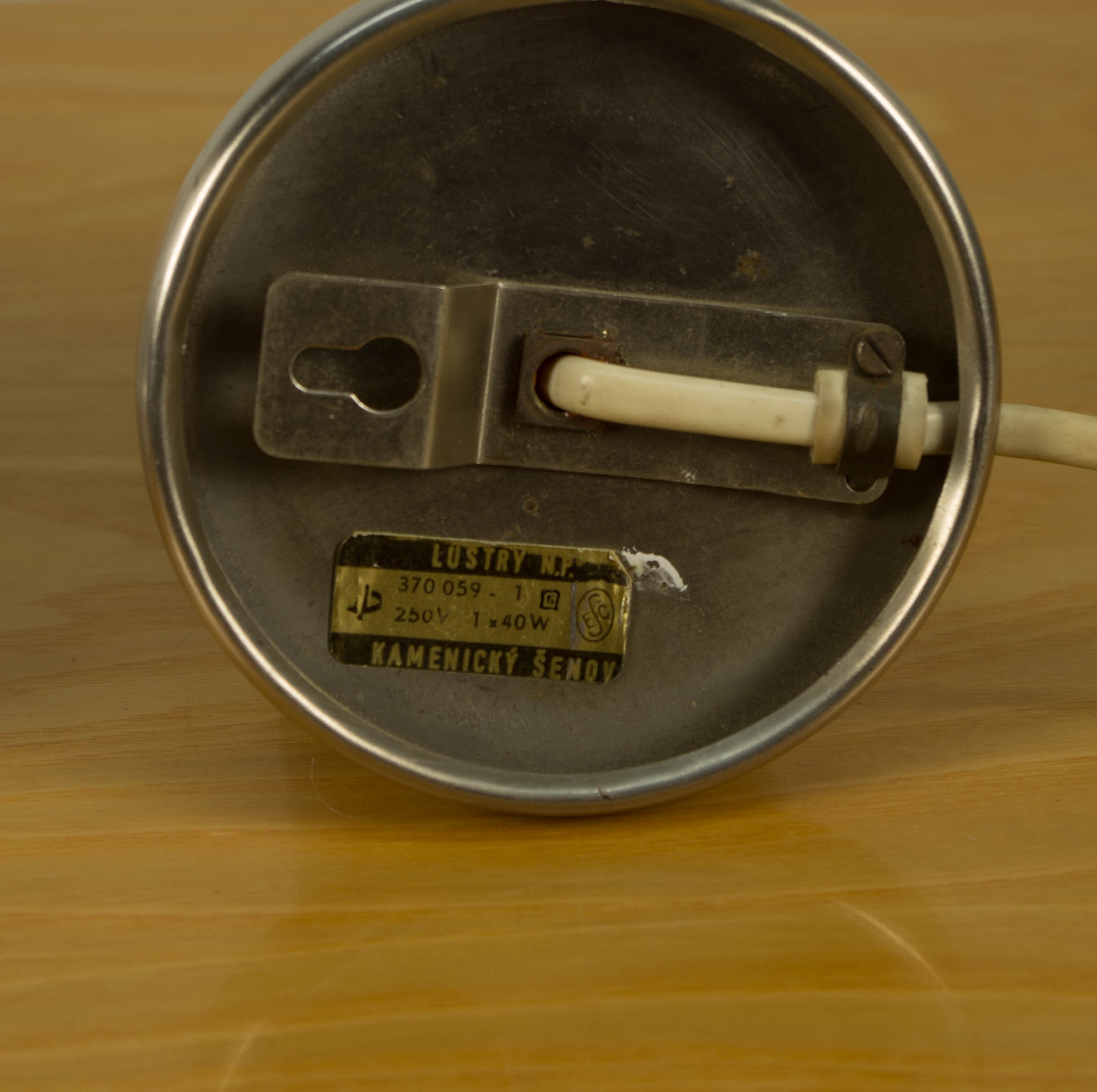 Bedside lamp by Kamenicky Senov, 1970s